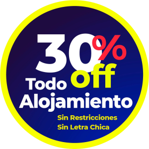 BLACK SALE 2026 - Alojamiento con 30% dcto