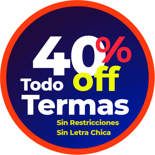 BLACK SALE 2026 - Piscina Termal con 40% dcto